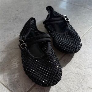 Zara Black Kids Dress Shoes